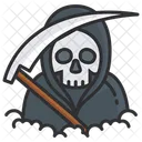 Grim Reaper Reaper Halloween Icon