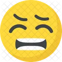Grimacing Irritated Mouth Icon