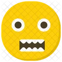 Grimacing Face Nervous Face Emoji Icon
