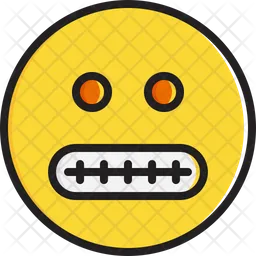 Grimacing face Emoji Icon
