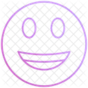 Grin Emoji Face Icon