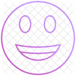 Grin Emoji Icon