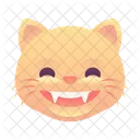 Grin Cat Emoji Icon