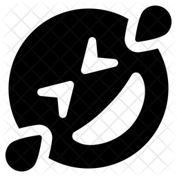 Grin squint tears Emoji Icon