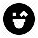 Grin Tongue Wink  Icon