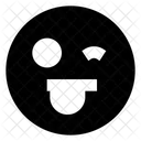 Grin Tongue Wink Wink Emoji Icon