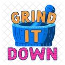 Grind It Pestle Mortar Icon