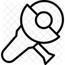 Grinder Tool Cut Icon