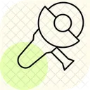 Grinder Tool Cut Icon