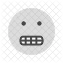 Grinning Emoji Face Icon