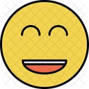 Grinning Eyes Face Icon