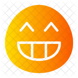 Grinning Emoji Icon