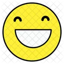 Grinning Emoji Emoticon Smiley Icon