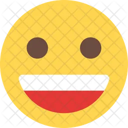 Grinning Face Emoji Icon