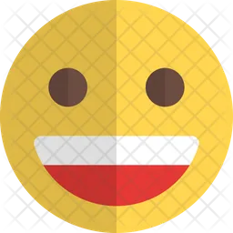 Grinning Face Emoji Icon