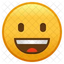 Grinning Face Emoji Emoticon Icon