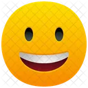 Grinning Face Emoji Emotion Icon