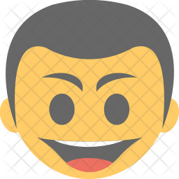 Grinning Face Icon