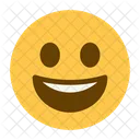 Grinning Face Emoji  Icon