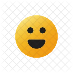 Grinning Face With Big Eyes Emoji Icon