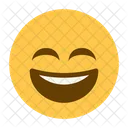 Grinning Face With Big Smiling Eyes Emoji  Icon