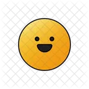 Grinning Face With Small Eyes  Icon