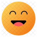 Grinning Face With Smiling Eyes Emoji Face Icon