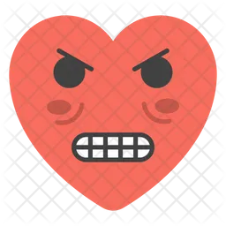 Grinning Heart  Icon