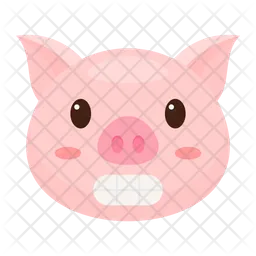 Grinning Pig Emoji Icon