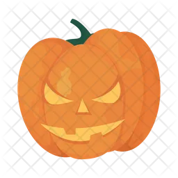 Grinning pumpkin  Icon