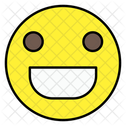 Download Free Grinning Smiley Emoji Icon Of Colored Outline Style Available In Svg Png Eps Ai Icon Fonts