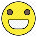 Grinning Smiley Emotion Emoticon Icon