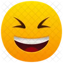 Grinning Squinting Face Emoji Emotion Icon