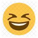 Grinning Squinting Face Emoji  Icon