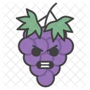 Grinning Strawberry  Icon