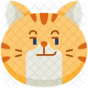 Grinsen Emoticon Katze Symbol