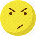 Grinsen Blick Emoticon Starren Emoticon Symbol