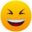 Grinsendes Schielendes Gesicht Emoji Emotion Symbol