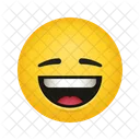 Grinsendes Gesicht Mit Lachelnden Augen Emoji Gesicht Symbol