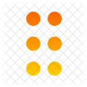 Grip Dots Vertical Icon