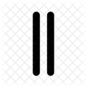 Grip Lines Vertical Icon
