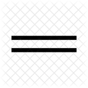 Gripper Bar Horizontal Icon