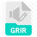 Grir File Document Icon