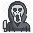 Gritar Asesino Halloween Icon