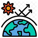 Grobal Warming Greenhouse Effect Ecology Icon