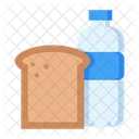 Bread Loaf Milk Bottle Icon