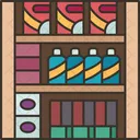 Groceries Goods Shelf Icon