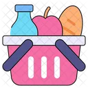 Cartoon Expand Groceries Icon