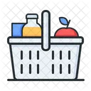 Groceries Basket  Icon