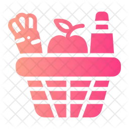 Groceries Basket  Icon